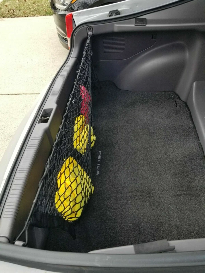 Red de carga de malla estilo sobre maletero trasero para TOYOTA CELICA 2000-2005 totalmente nueva Foto 3 de 4