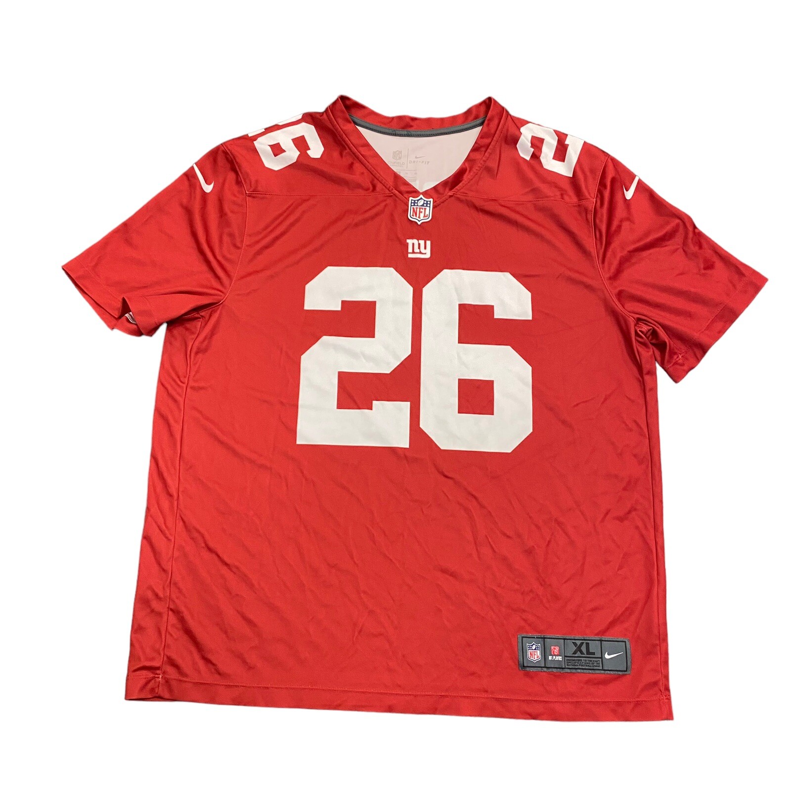 Nfl Red Barkley Jersey Men's New York Giants Nike Saquon Barkley