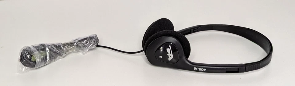 Cyber Acoustics Auriculares Estéreo ACM-70 Negro Juego de 5 NUEVO Foto 2 de 4