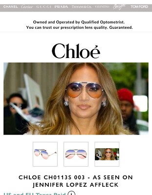 Chloe Sonnenbrille Jlo Wunderschön Gradient