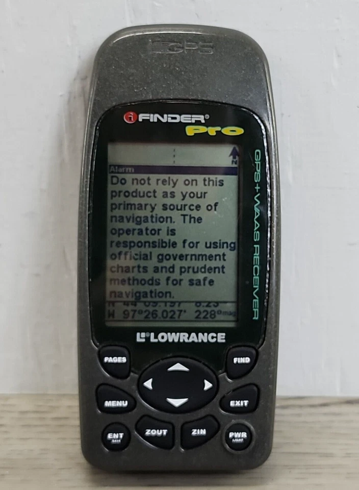 Lowrance iFinder Pro GPS+WAAS Receiver w/Manual - Includes Map Create 6 & Reader - Image 2 of 4