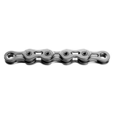 Chaine velo 1v. kmc k1 sl narrow argent 100m attache rapide