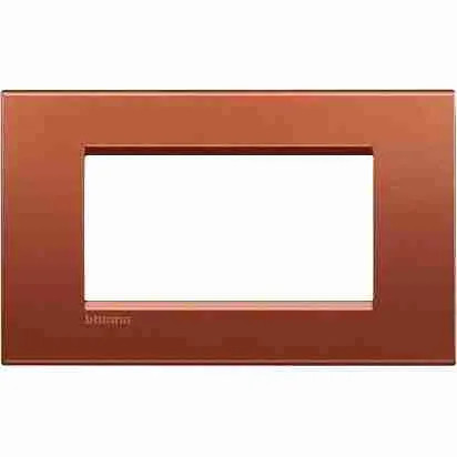 Placca BTicino LNA4804RK Livinglight Brick 4 Moduli | Acquista Ora