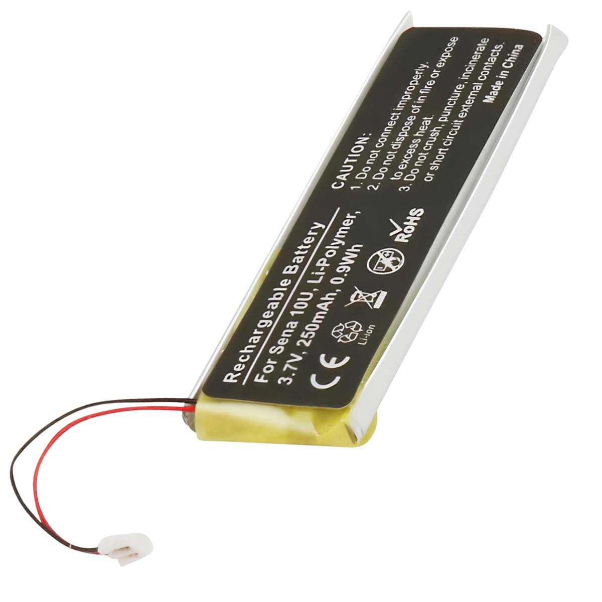 Batterie Sena 10U pour remplacer votre batterie usagée et réparer votre intercom de casque