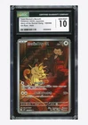Pokemon CGC 10 GEM MINT Team Rocket's Meowth AR 2025 109/098 SV10 Japanese