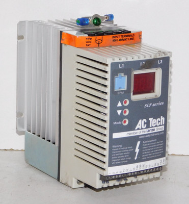 Lenze Group AC Tech SF430 VFD Variable Frequency Motor Drive 3HP 2.20kW USA