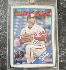 Topps 2023 Series 1 Shohei Ohtani 35th Anniversary Angels 1988 Insert T88-66