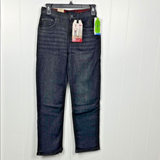 Levi  s Boys 514 Jeans 12R Dark Wash Straight Leg Pockets Casual Play Fun NWT