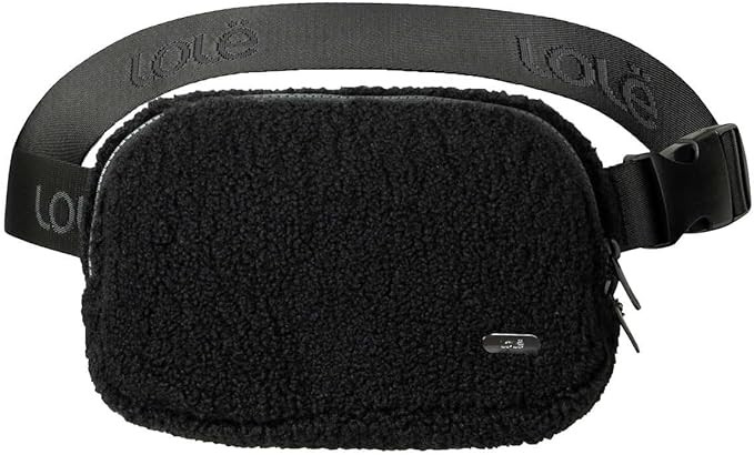 Поясная сумка LOLË Lole Sherpa, унисекс, регулируемая, Черная, Один размер