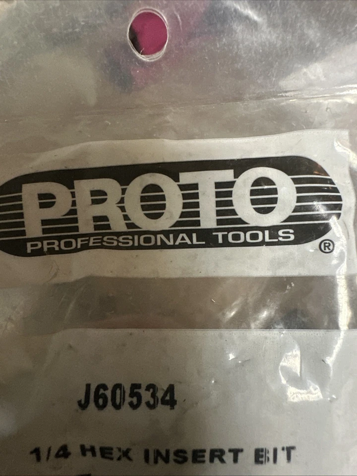 Proto J60534 Safety 1/4-Inch Drive Black Oxide Finish Torx Hex Insert Bit - T20 - Image 2 of 3