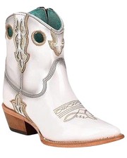 Corral Women's Women'S Patent Leather Inlay And Embroidery Western Booties