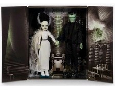 Monster High Skullector Frankenstein & Bride Of Frankenstein Doll Set HDW25 NIB