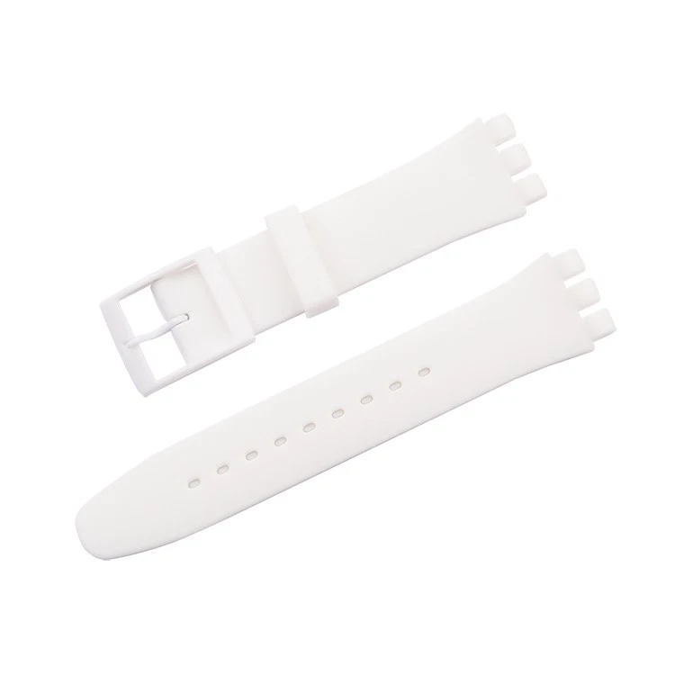 Swatch Jelly trois yeux bracelet silicone classique 12 / 17 / 19 / 20mm triangle - Photo 3/4