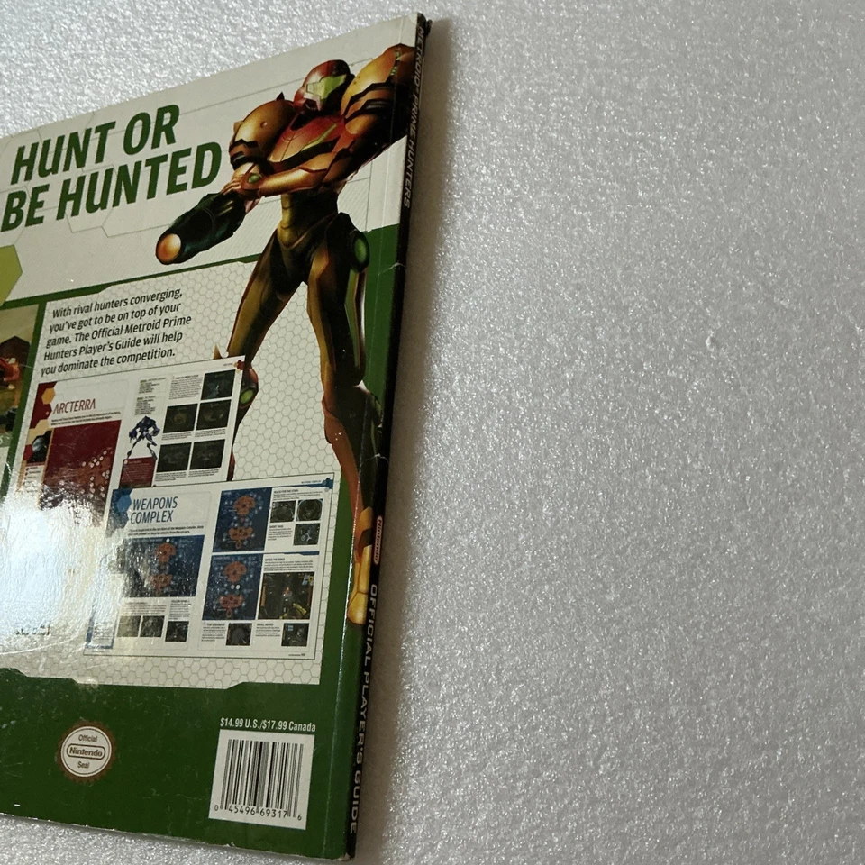 Metroid Prime Hunters Official Nintendo Power Players StrategyGuide Paperback DS - Image 4 of 4