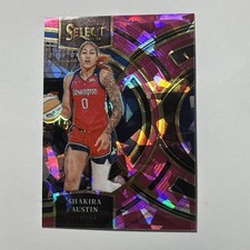 2024 Panini Select WNBA - Premier Level Shakira Austin #139 Pink Ice Prizm