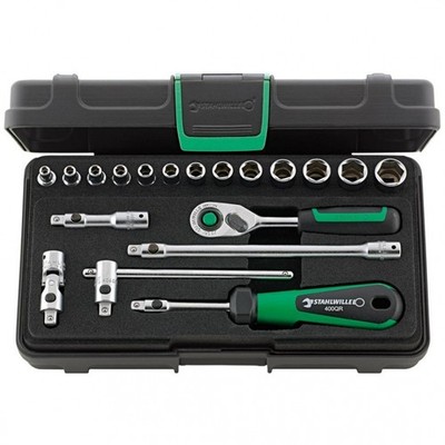 Stahlwille Steckschlüssel-Garnitur 1/4'' 22-tlg. 40/13/6QR