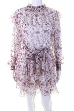 MINKPINK Womens Melannie Chiffon Mini Dress Size 0 14233176