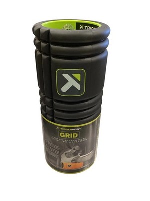 TriggerPoint GRID Massage Grid Foam Roller, Foam, Black/Green, 1 Pack