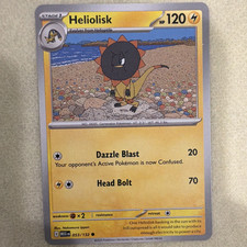 Nintendo Heliolisk 53/132 Evolutions Regular Common Stage 1 120HP English