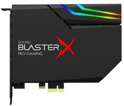 CREATIVE Sound BlasterX AE-5 Plus Gaming Soundkarte Intern RGB