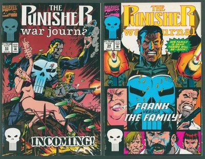 US Punisher War Journal # 53+54 Marvel Comics von 1993, Chuck Dixon NM - Bild 1 von 2