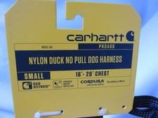 Carhartt Nylon Duck No Pull Dog Harness Light Brown Small PHO486