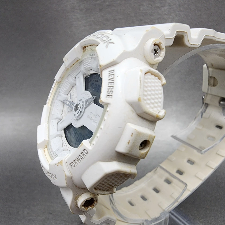 Casio G-Shock Watch Women 46mm Digital White Tone GMA-S110CM New Battery - Image 3 of 4