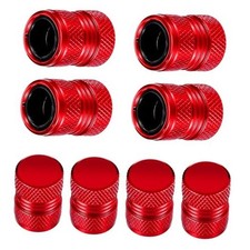 Valve Stem Caps, 8 Pack Aluminum Alloy Tire Valve Stem Caps Set Tyre Air Car