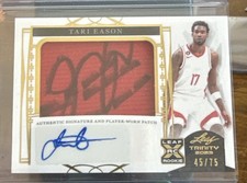 2023 Leaf Trinity Tari Eason Rookie Patch Auto 45/75 RC auto twice 