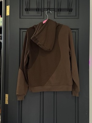 Alo Yoga Make Waves Hoodie Espresso Tonal Size S Originally $158