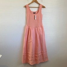 J. Crew Drop-waist mixy dress Small Peony