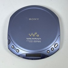 Sony D-E220 Blue Walkman Portable Compact Disc Player ESP Max For Parts