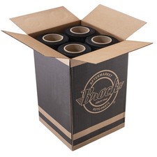 Stretch Wrap 18 inch by 50 Yard 4 Rolls/Case Black Industrial Strength 80 Gauge