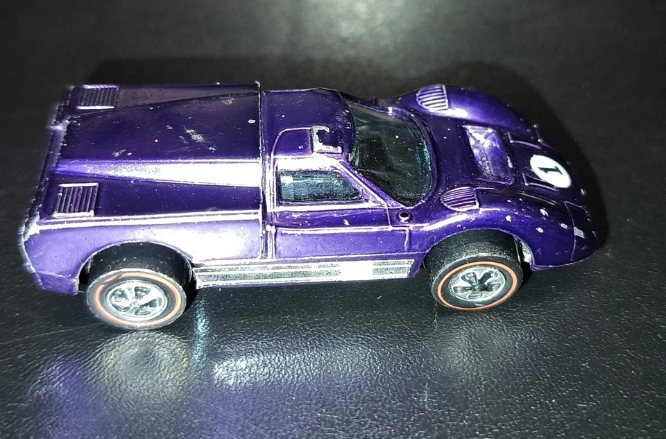 1968 Hot Wheels Redline US Purple Ford J - Image 4 of 4