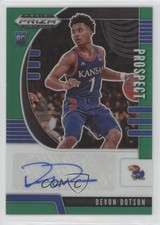 2020-21 Panini Prizm Draft Picks Prospect Green Devon Dotson #PA-DD Auto pw2