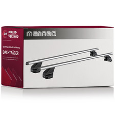 Aluminium Dachträger Menabo Omega Alu für Renault Clio Fliessheck II Typ BB/CB