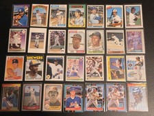 28 Card Lot 1972 - 1993 Assorted Baseball Cards Various Years Cookie Rojas River
