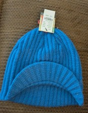 Quiksilver Vintage Blue Visor Beanie NWT one-...