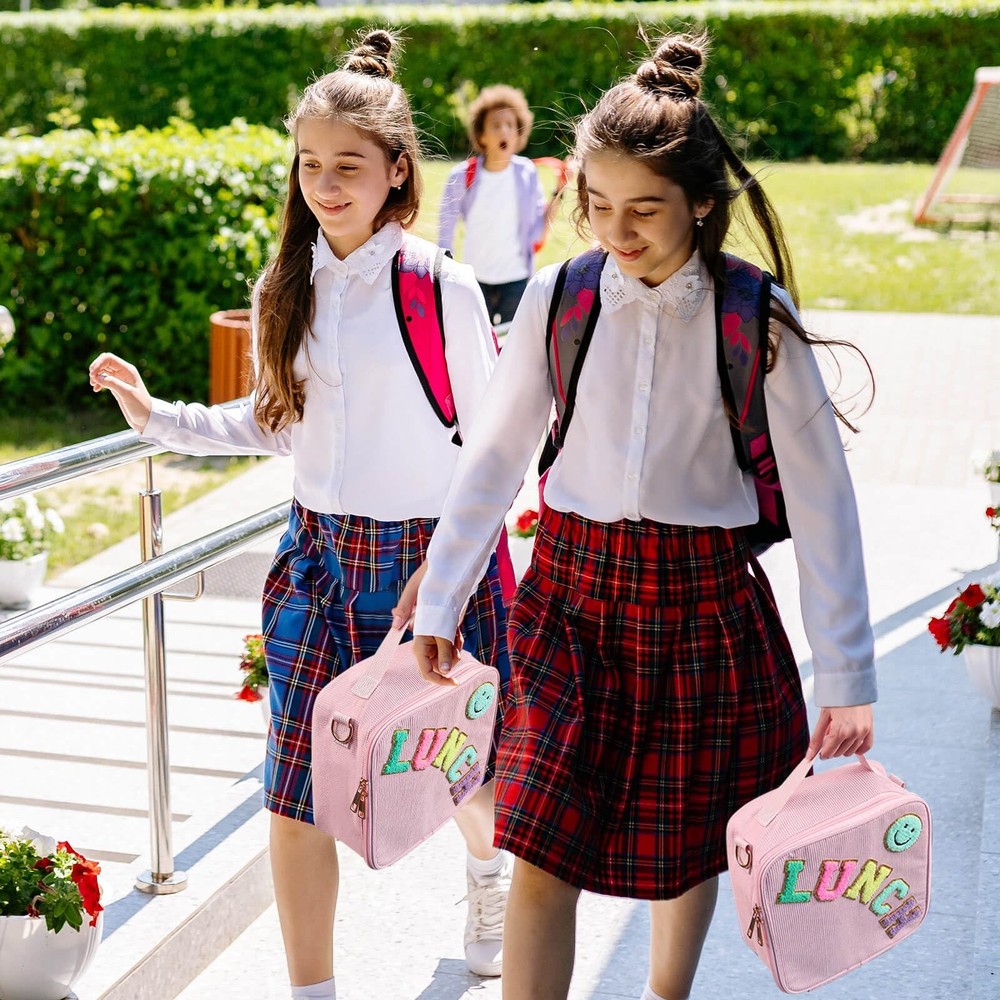 Leak-Proof 4-Compartment Bento Lunch Box for Girls