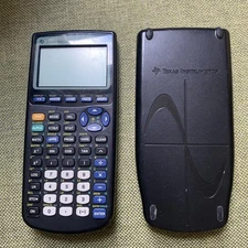 Texas Instruments TI-83 Plus Graphing Calculator Tested Works With Cover Include