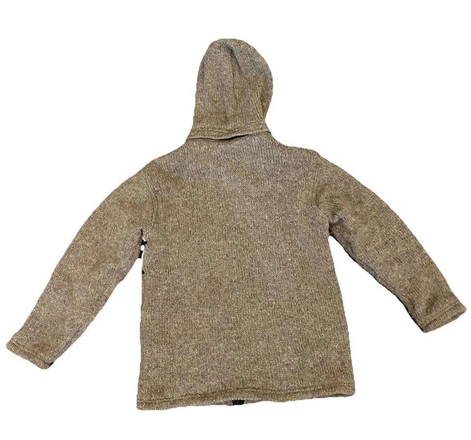 Mt Kiwi 100% 新西兰羊毛重量级羊毛衬里全拉链杰克灰色罕见 — 第 4/4 张图片