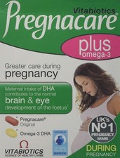 Vitabiotics Pregnacare Plus Omega 3, 2 Pack 112 Tablets Multivitamin Pregnancy
