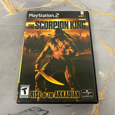 Sony PlayStation 2 The Scorpion King: Rise of the Akkadian Universal T NTSC
