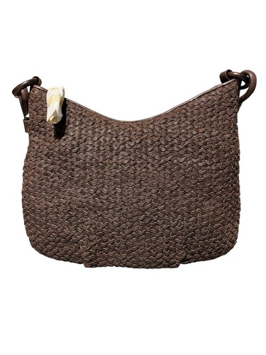 CEM Vintage Woven Leather Purse