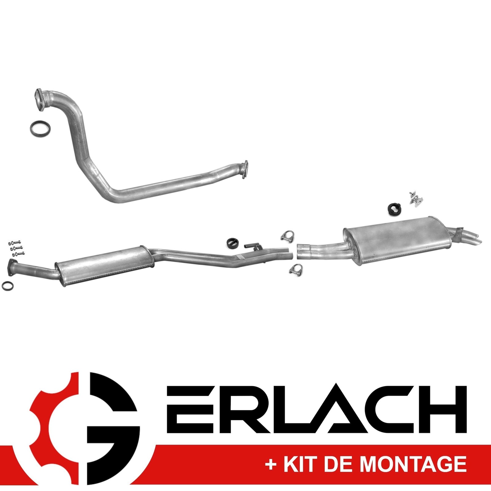 Echappement silencieux arrière BMW E30 324td pot de rechange pour moteur turbo diesel