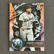 2023 Bowman Platinum Miguel Cabrera #84 Tigers