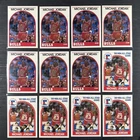 1989 NBA Hoops Michael Jordan Lot 12 Cards #200 Base #21 All-Star Bulls Vintage