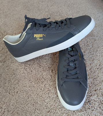 PUMA Men's Match Pro Athletic Sneakers sz Us 10.5 EUR 44 Gray New in Box-lp