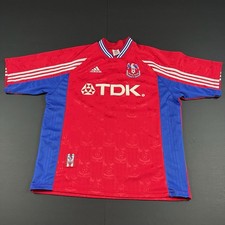 Authentic Original Adidas Crystal Palace 1998/1999 Home Shirt Mens Large (1311)