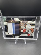 2025 Panini Select Jumbo Rookie Swatches Chimere Dike #JRSW-CDE White Prizm /99